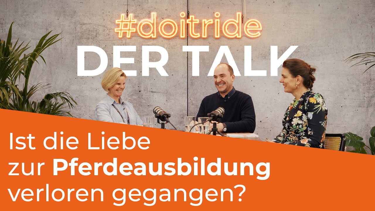 Gesprächsrunde des #doitride-Talks im Studio.